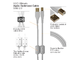 UDG - Cavo USB 2.0 A-B Black da 1mt.