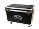 FOS TECHNOLOGIES - Flight Case con ruote per 4 unità Wash 600 HEX