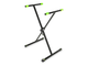 GRAVITY - Supporto tastiera a X semplice nero