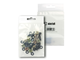 ADAM HALL - Bustina con set di 12 viti M6 x 12 mm con dado a gabbia e rondella