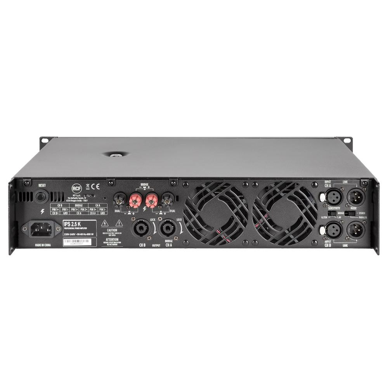 RCF - AMPLIFICATORE PROFESSIONALE 2 X 1250W