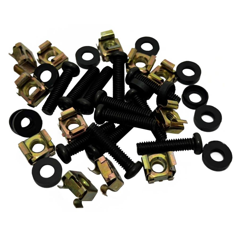 PROEL - Kit viti NERE per fissaggio a rack 19