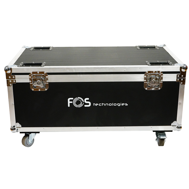 FOS TECHNOLOGIES - Flightcase con ruote per 6 unità PIXEL BAR IP65