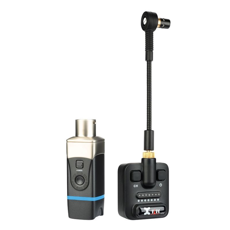 XVIVE - Sistema microfonico wireless digitale per violini/viole