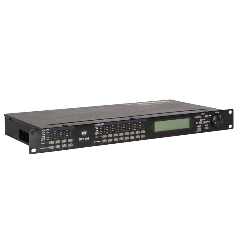 RCF - PROCESSORE DIGITALE 4 INGRESSI 8 USCITE