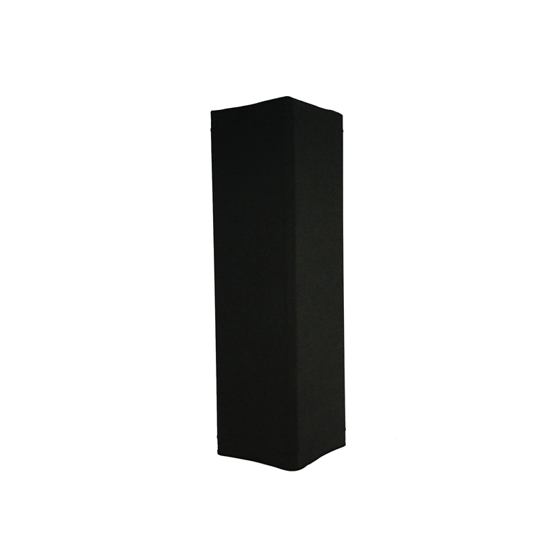 FOS TECHNOLOGIES - Copertura nera per traliccio da 1 m, con chiusura a velcro.
