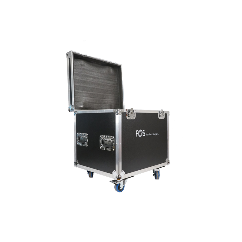 FOS TECHNOLOGIES - Flight case con ruote per 6 pannelli pixel