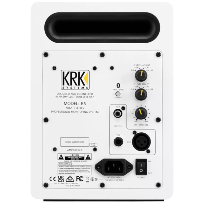 KRK - monitor biamplificato a 2 vie da 60 W 5