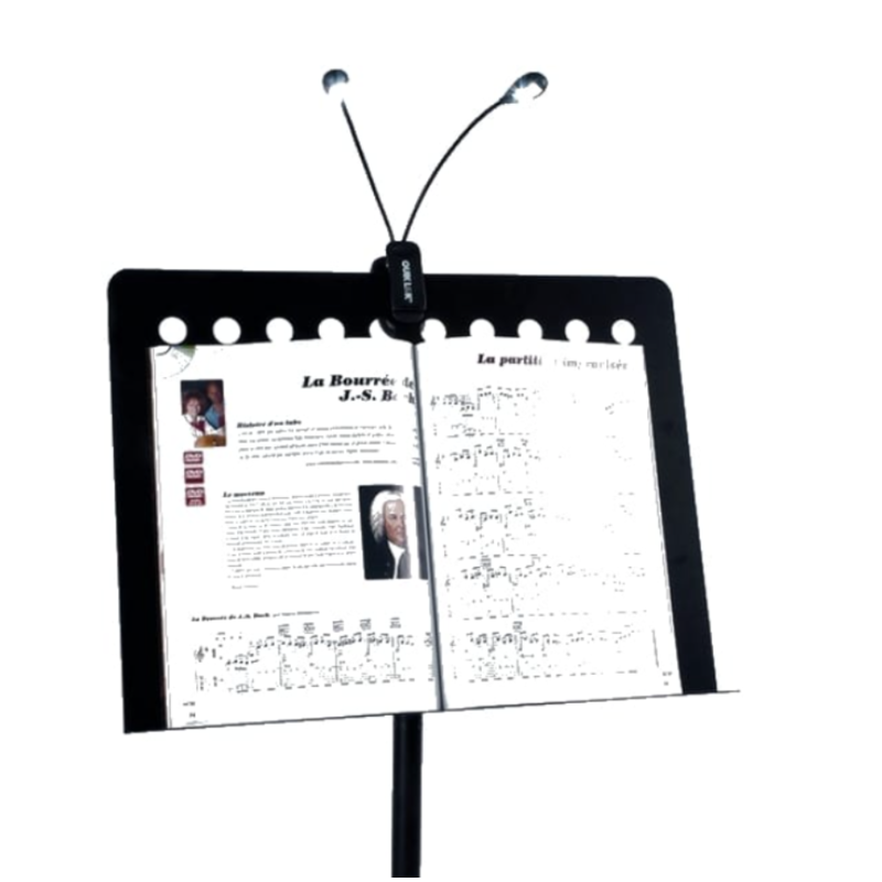 QUIKLOK - Lampada Leggio 2 Bracci 4 LED
