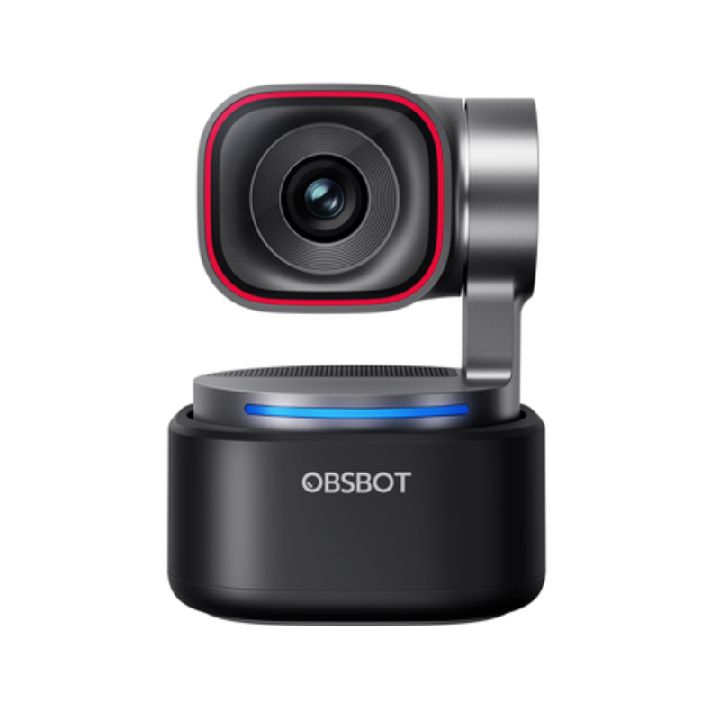 OBSBOT - Webcam PTZ 4K con AI per videoconferenze, tracciamento vocale