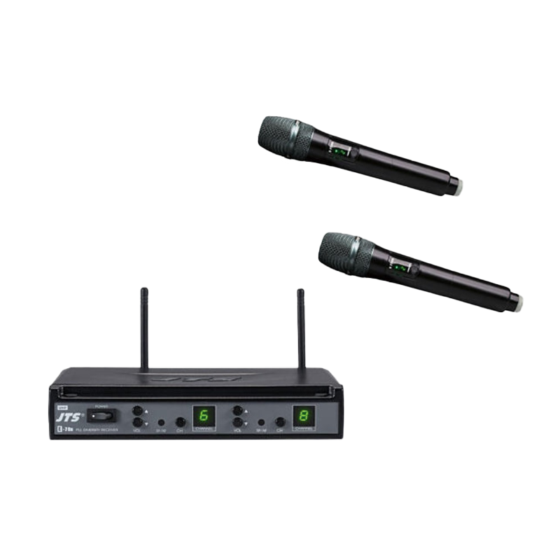 JTS - Radiomicrofono Doppio palmare 16 frequenze