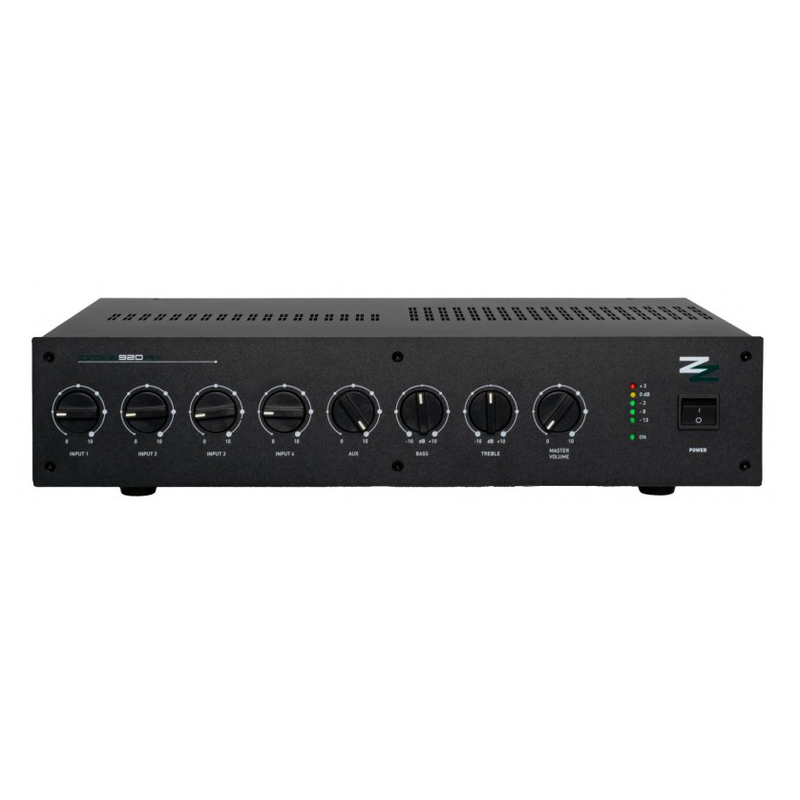 ZZiPP - Amplificatore mixer pa mono 1x120 w 70/100V 4Ohm