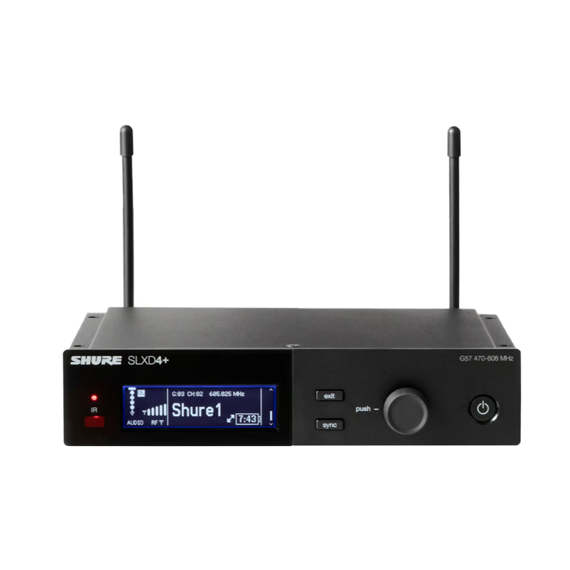 SHURE - KIT CON 1 SLXD2+ BETA58, 1 SLXD4+. BANDA G65 (470-606)
