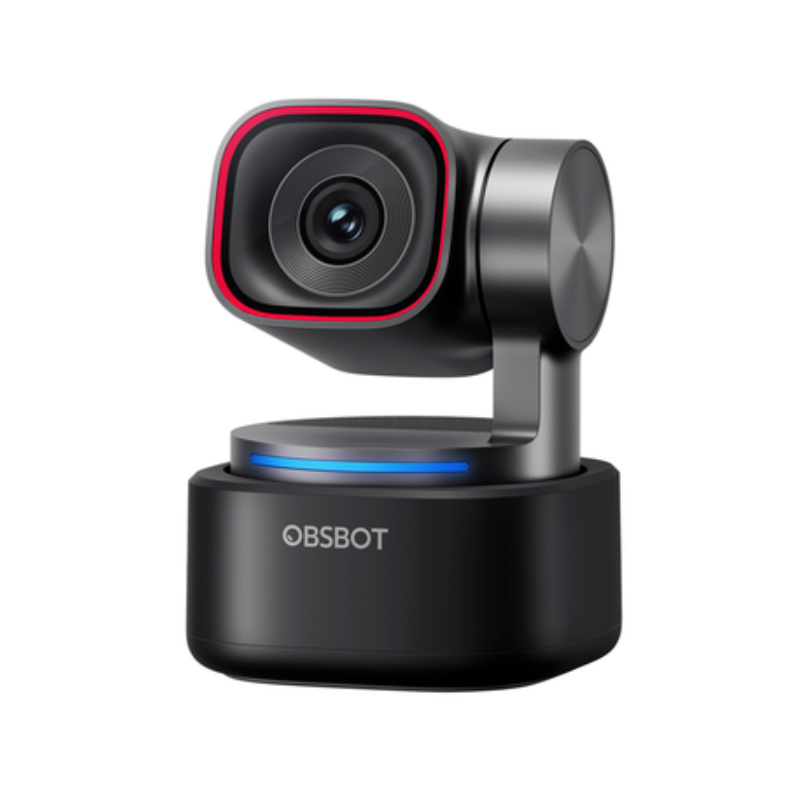 OBSBOT - Webcam PTZ 4K con AI per videoconferenze, tracciamento vocale