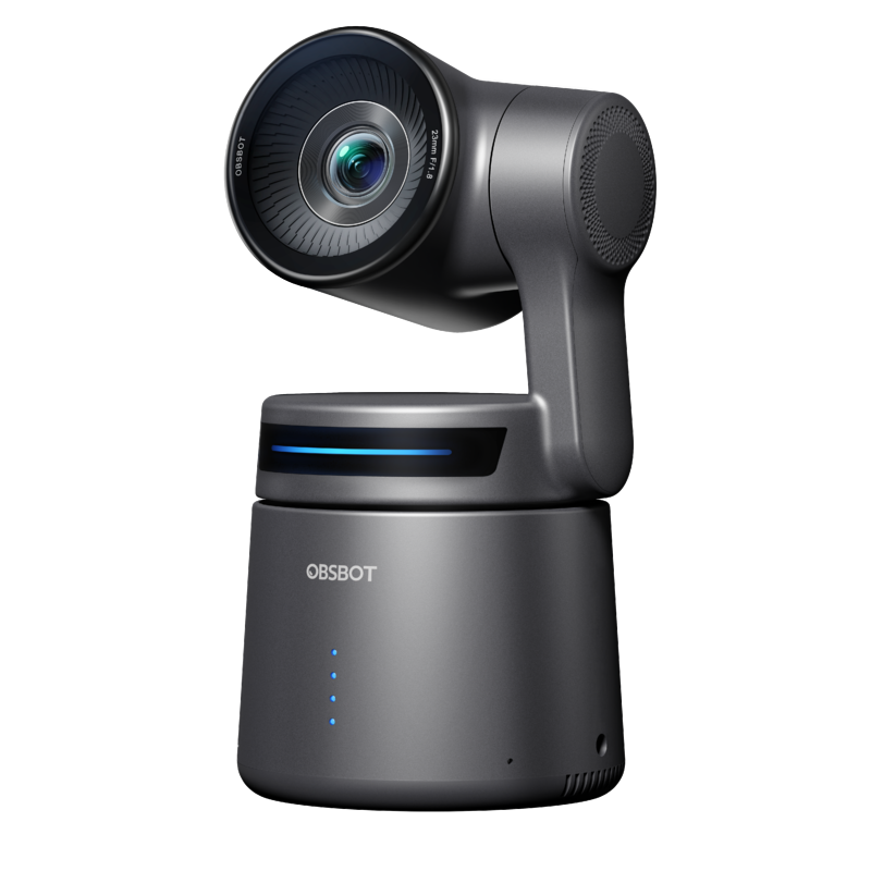 OBSBOT - Telecamera PTZ 4K con AI per streaming e riprese zoom ottico 5x