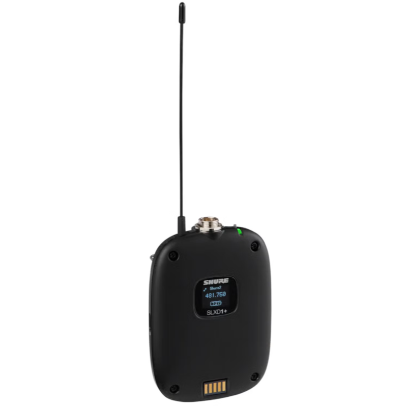 SHURE - Trasmettitore Body-pack serie SLX-D+ banda G65
