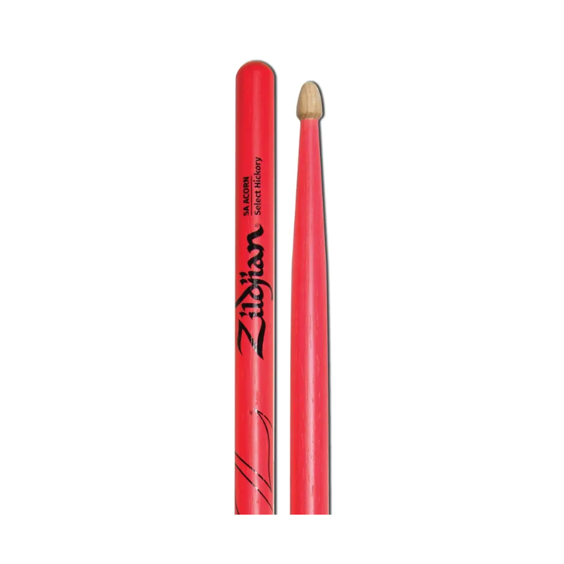 ZILDJIAN - bacchetta per batteria modello 5A verniciata Rosa neon