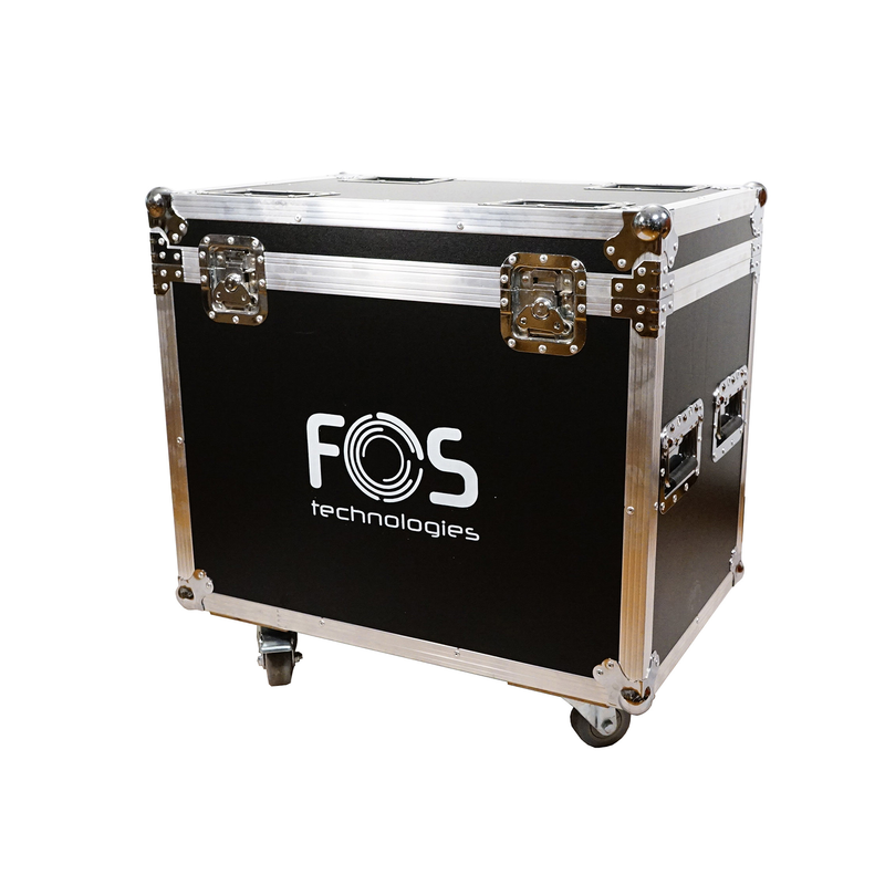 FOS TECHNOLOGIES - Flight Case doppio con ruote per 2 unità Helix