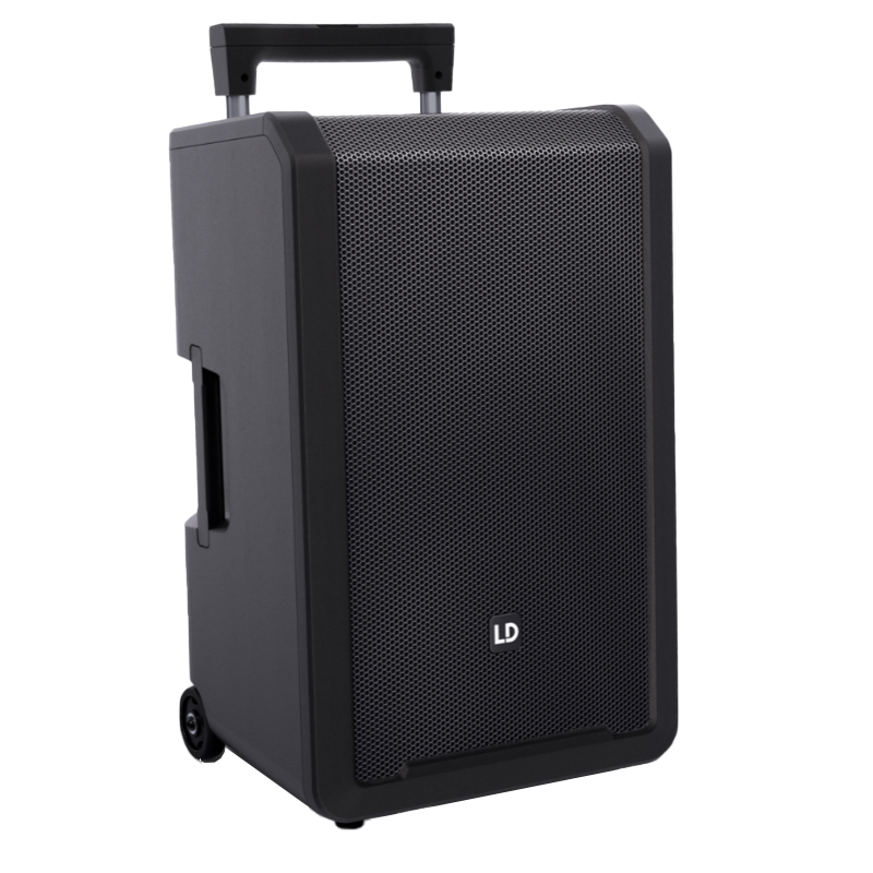 LD SYSTEMS - Altoparlante PA Bluetooth® da 12″ con batterie ricaricabile e mixer