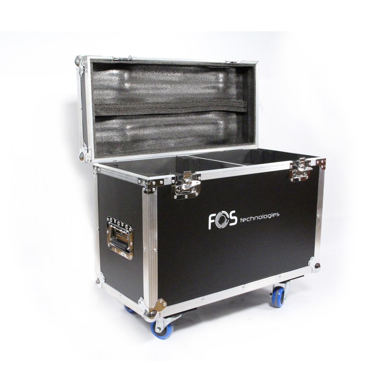 FOS TECHNOLOGIES - Flight Case doppio con ruote per 2 unità 7R Hybrid