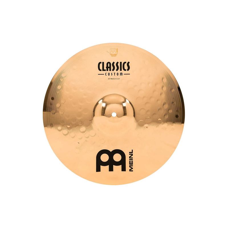 MEINL - Set di piatti Hi-hat 14 CRASH 16 RIDE 20 Serie Classics Custom
