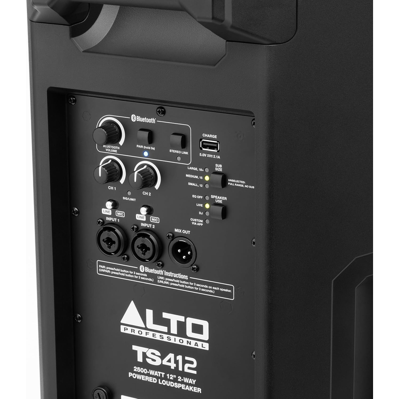 ALTO - Cassa amplificata da 2500W di picco