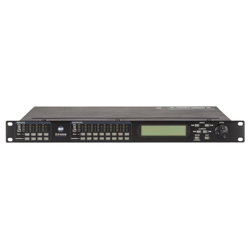 RCF - PROCESSORE DIGITALE 4 INGRESSI 8 USCITE