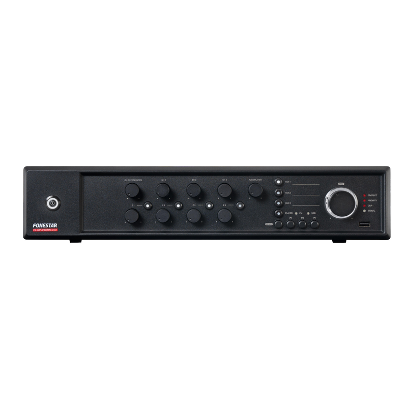 FONESTAR - Amplificatore 4 zone 100v