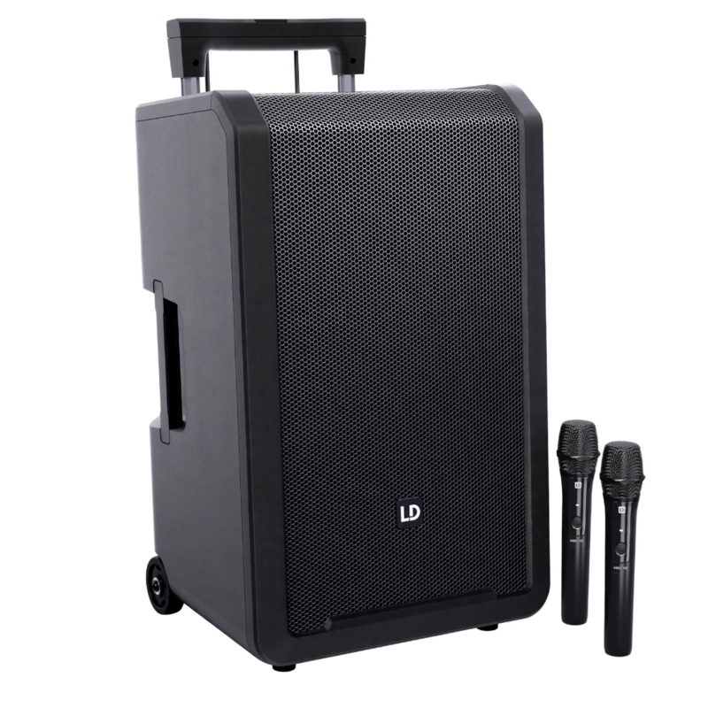 LD SYSTEMS - Sistema PA Bluetooth portatile a batteria da 12