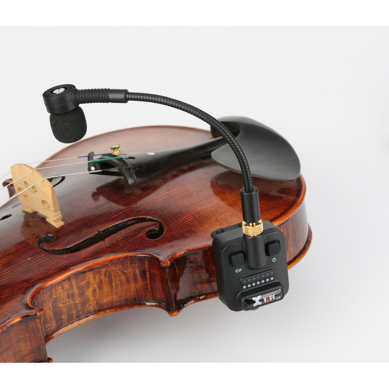 XVIVE - Sistema microfonico wireless digitale per violini/viole