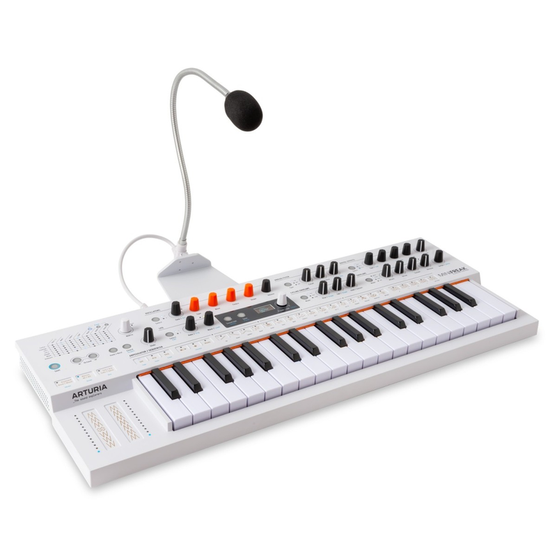 ARTURIA - SINTETIZZATORE IBRIDO ANALOGICO/DIGITALE A 6 VOCI 37 TASTI CON MICROFONO