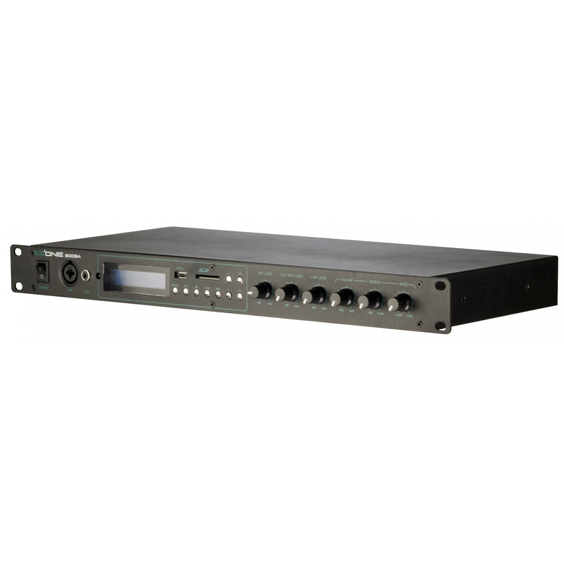 ZZiPP - AMPLI/MIXER STEREO 2X100W + MP3/FM/BT
