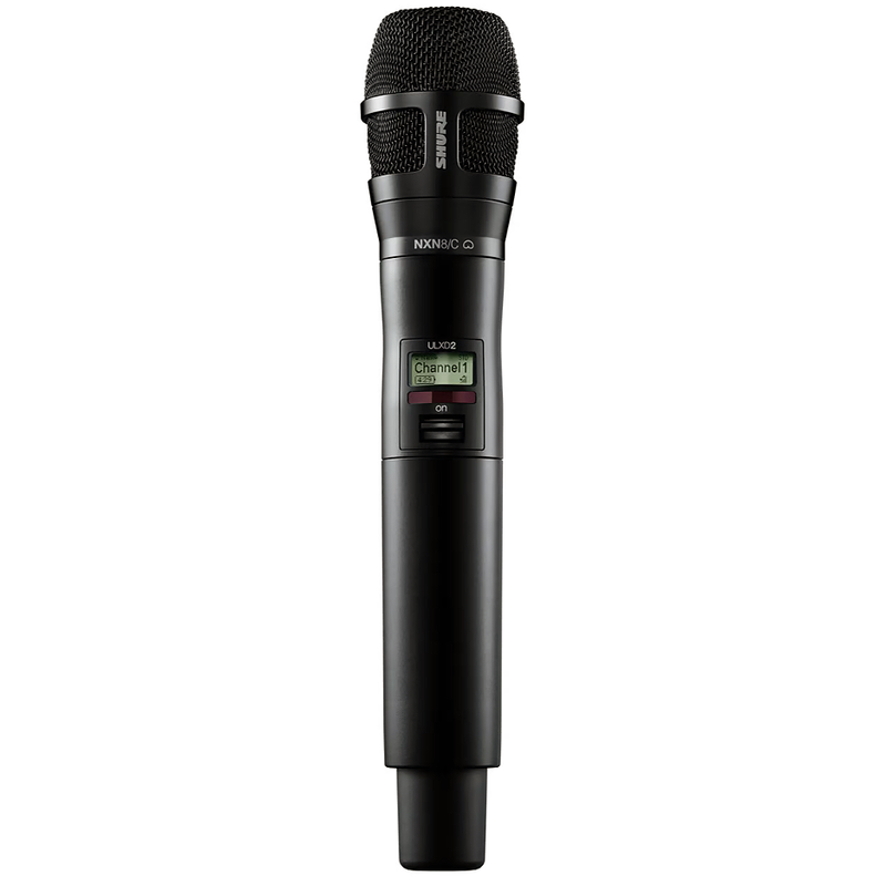SHURE - Trasmettitore digitale a mano dinamico cardioide con capsula Nexadyne a doppio trasduttore per serie ULX-D. Banda G51 (470 - 534 MHz)