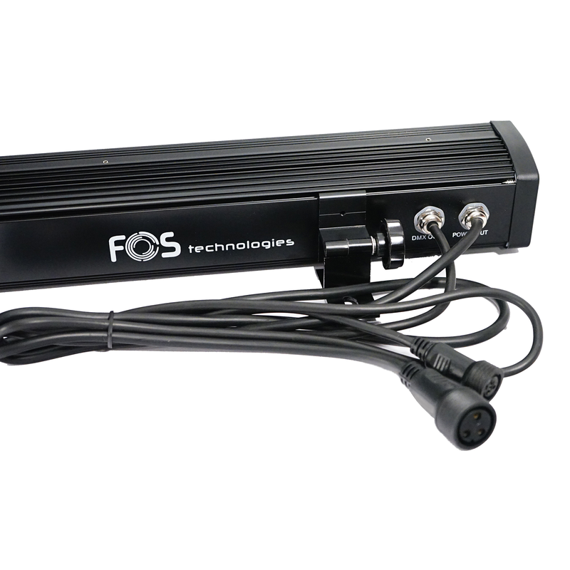 FOS TECHNOLOGIES - Barra LED per esterni IP65 con 24 LED RGBW da 4W
