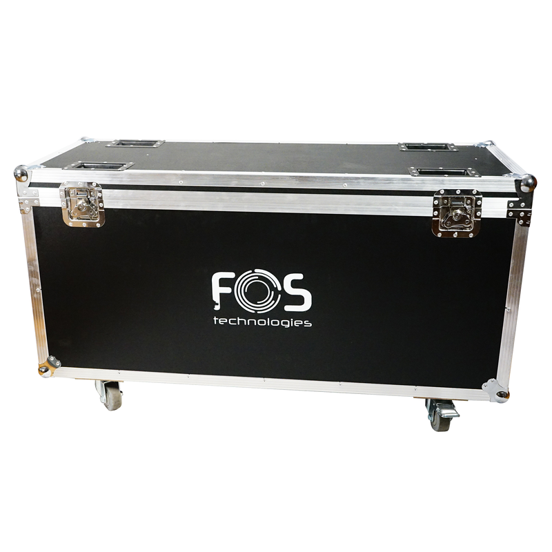 FOS TECHNOLOGIES - Flight Case con ruote per 4 laser Razor