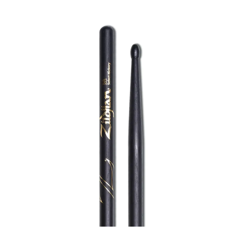 ZILDJIAN - bacchetta per batteria modello 5A verniciata Nero