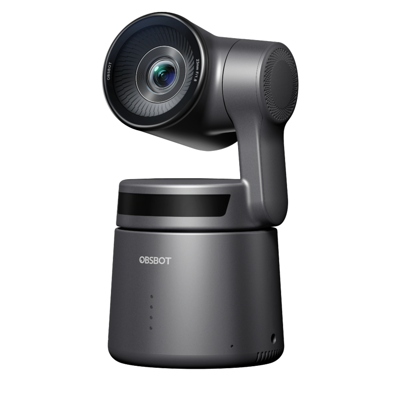 OBSBOT - Telecamera PTZ 4K con AI per streaming e riprese zoom ottico 5x