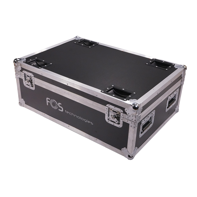 FOS TECHNOLOGIES - Cassa di volo con ruote per 4 pezzi