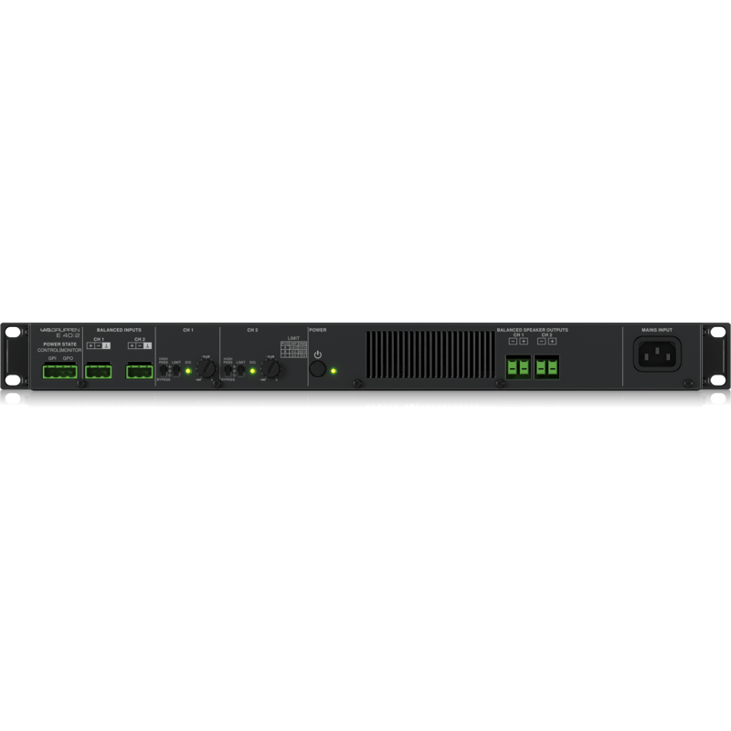 LABGRUPPEN - Amplificatore compatto da 4.000 W con 2 canali di uscita