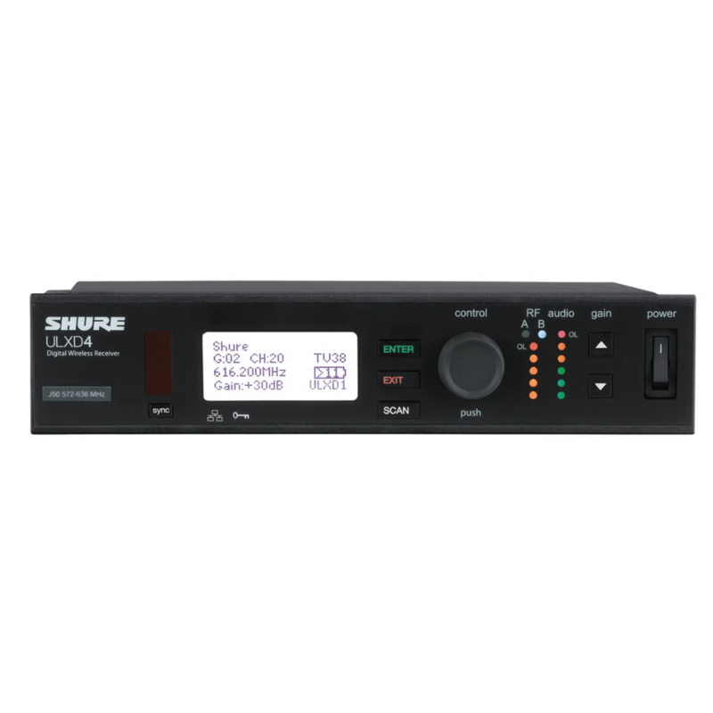 SHURE - Ricevitore digitale per serie ULX-D