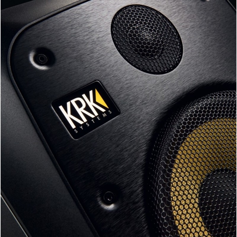 KRK - monitor a 2 vie bi-amplificato 280 W sui bassi e 175 W sugli alti con woofer da 8