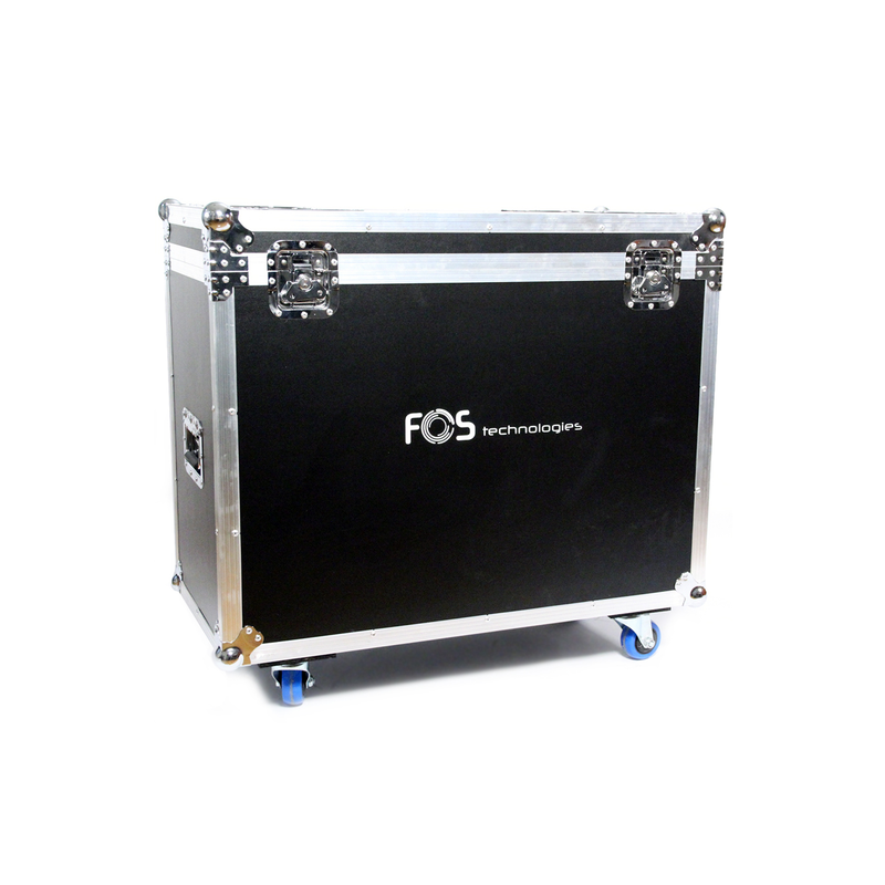FOS TECHNOLOGIES - Flight Case doppio con ruote per 2 unità 12R Hybrid