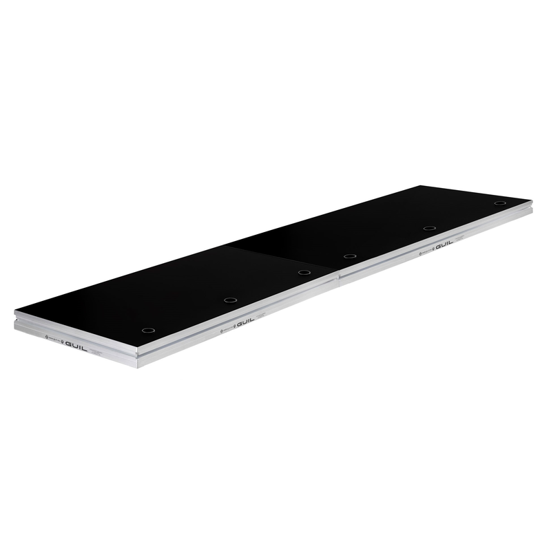GUIL - DJ Table made in aluminium. Size: 300 x 80 cm