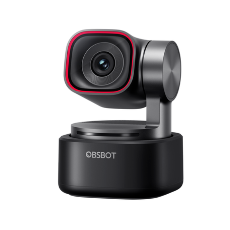 OBSBOT - Webcam PTZ 4K con AI per videoconferenze, tracciamento vocale