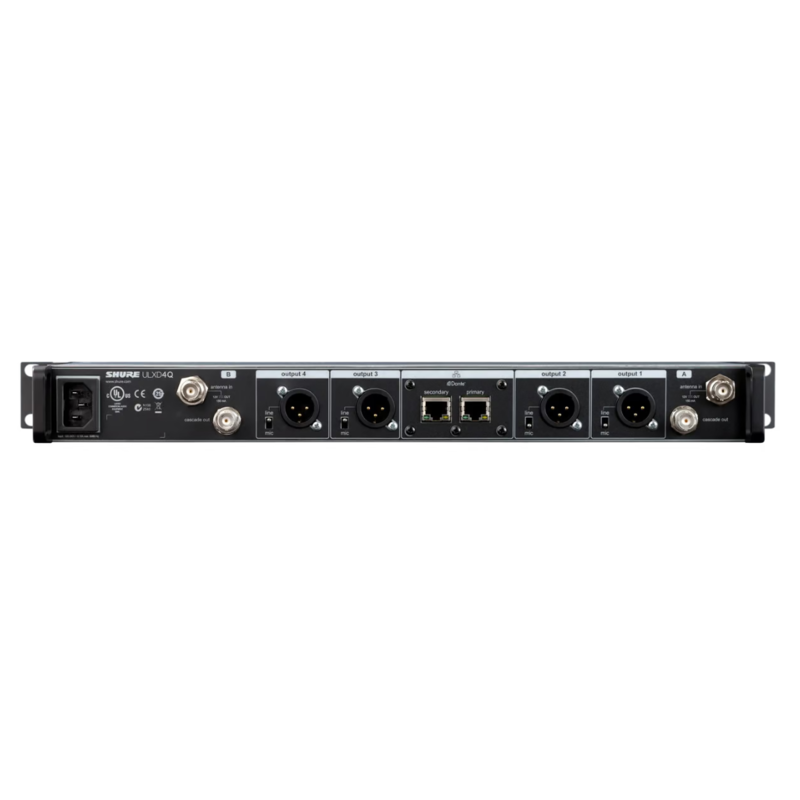 SHURE - Ricevitore digitale a 4 canali per serie ULX-D