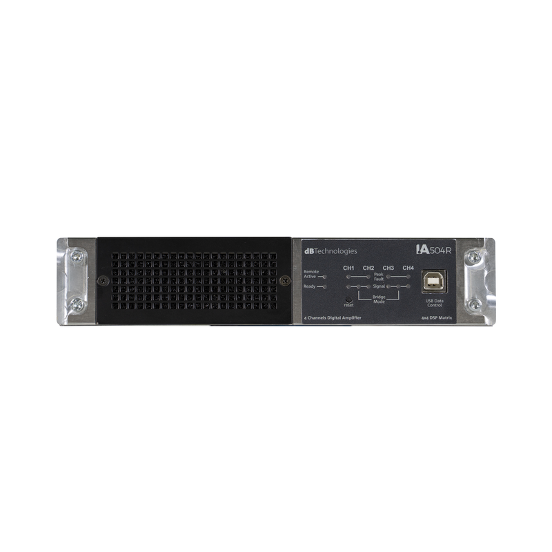 DB TECHNOLOGIES - Amplificatore di potenza di classe D delle dimensioni di mezzo rack