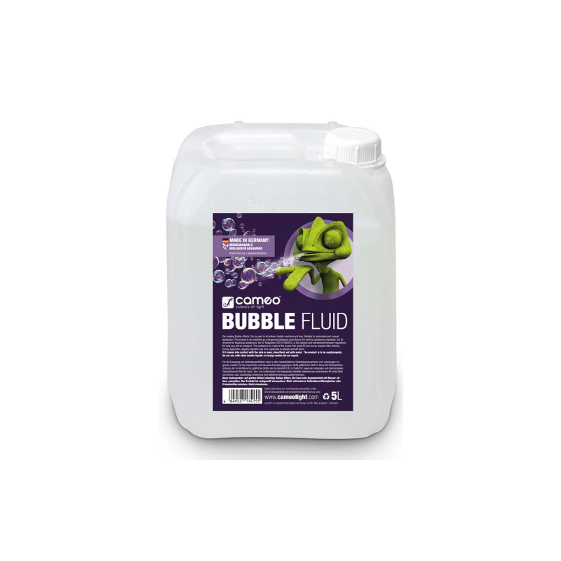 CAMEO - Liquido speciale per la generazione di bolle di sapone