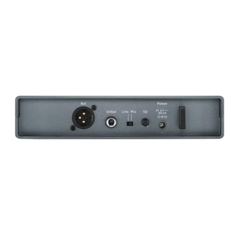 SENNHEISER - trasmettitore da tasca, cavo chitarra e ricevitore fisso switching diversity, Range A