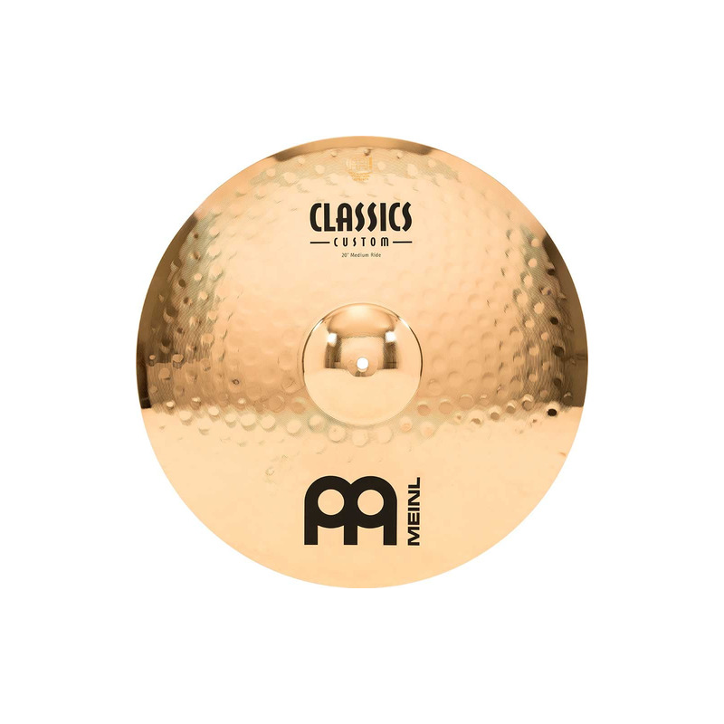 MEINL - Set di piatti Hi-hat 14 CRASH 16 RIDE 20 Serie Classics Custom