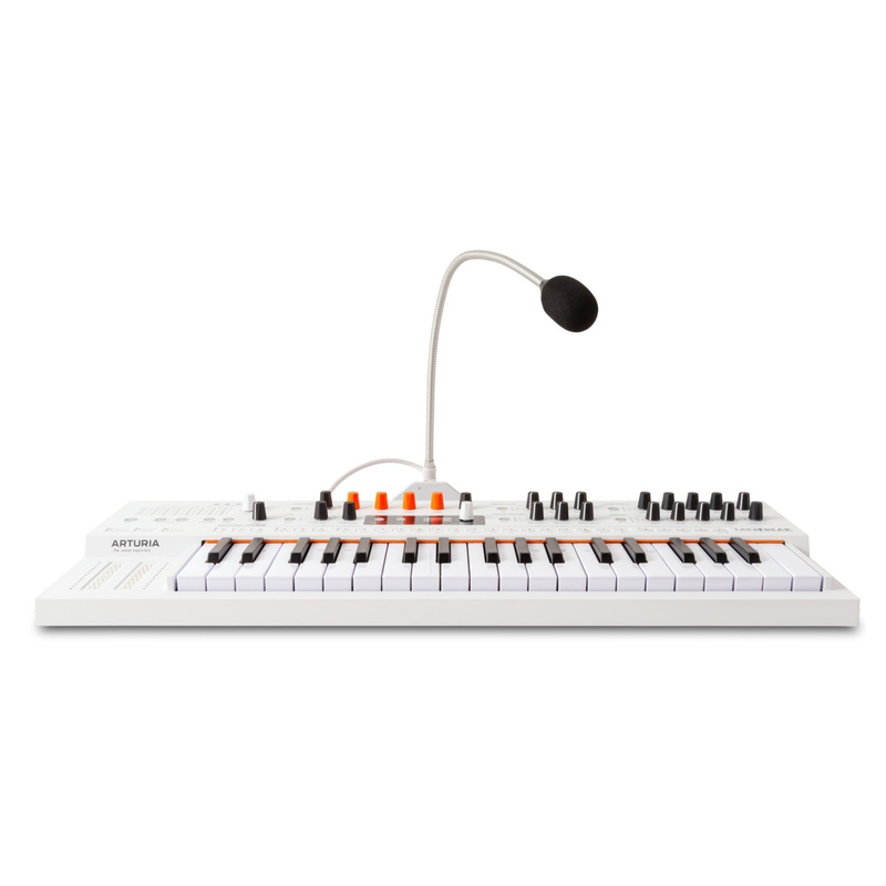 ARTURIA - SINTETIZZATORE IBRIDO ANALOGICO/DIGITALE A 6 VOCI 37 TASTI CON MICROFONO